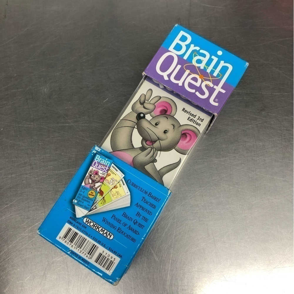 Brain Quest for 3-4 year olds